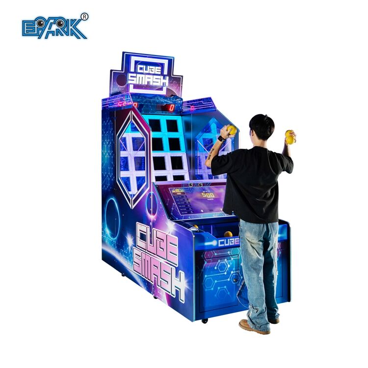 キューブスマッシュ ボール投げゲーム機 チケット景品交換ゲーム機